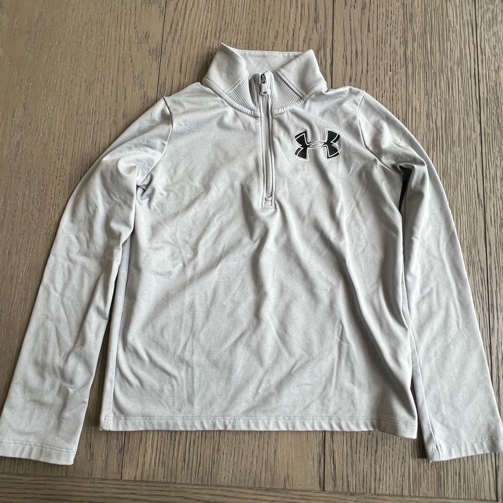 Under Armour, Zip Neck Sweatshirt, SizeYouth Small
